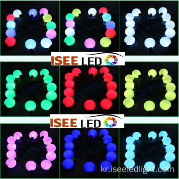 방수 교수형 50mm dmx led ball string